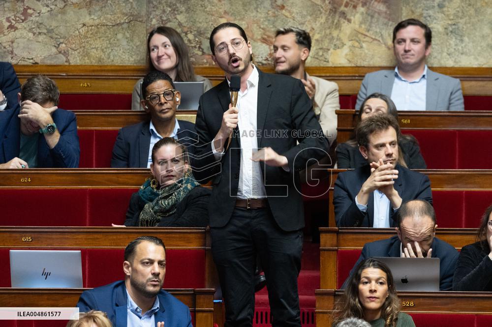 Debate on the 2026 budget at The National Assembly - Paris
