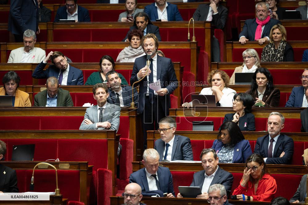 Debate on the 2026 budget at The National Assembly - Paris
