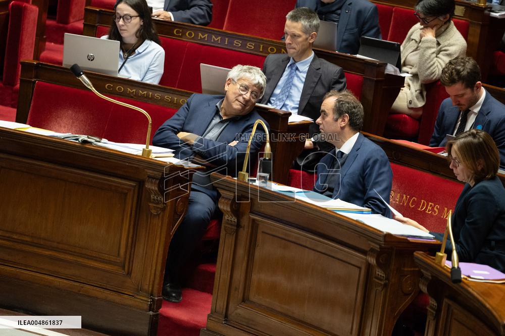 Debate on the 2026 budget at The National Assembly - Paris