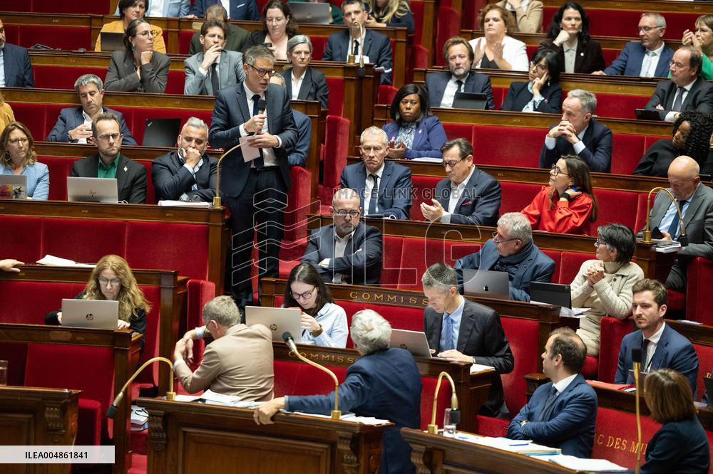 Debate on the 2026 budget at The National Assembly - Paris