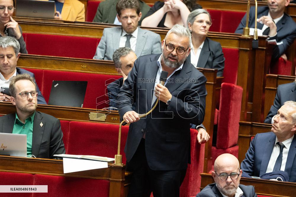 Debate on the 2026 budget at The National Assembly - Paris