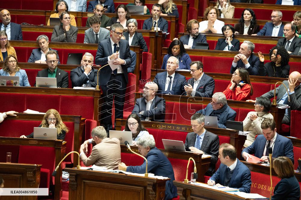 Debate on the 2026 budget at The National Assembly - Paris