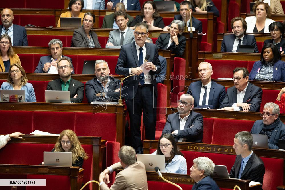Debate on the 2026 budget at The National Assembly - Paris