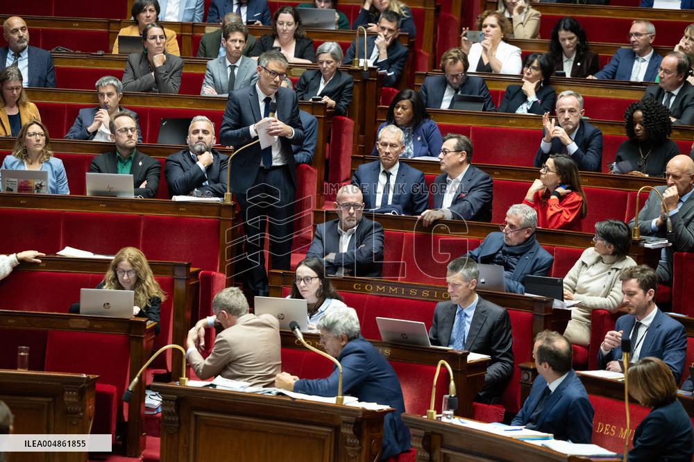 Debate on the 2026 budget at The National Assembly - Paris