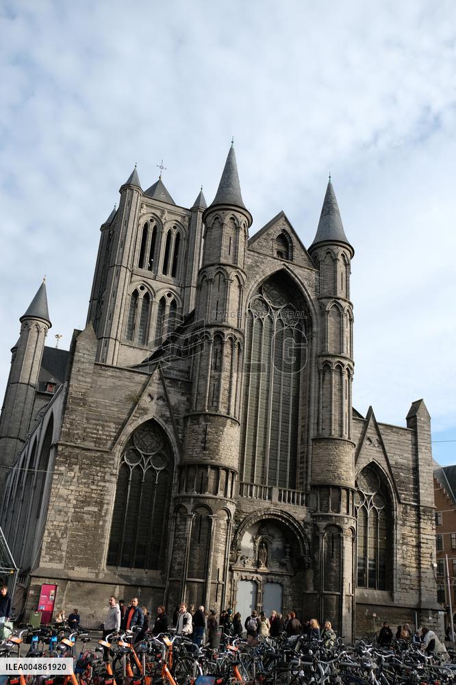 St Nicolas Church Illustrations - Ghent