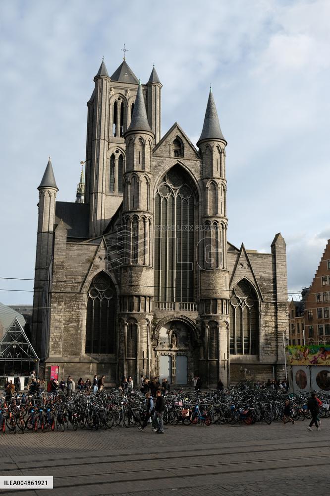 St Nicolas Church Illustrations - Ghent