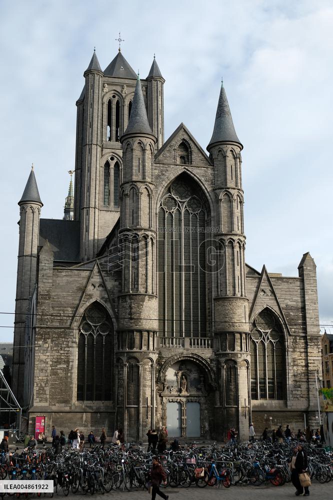 St Nicolas Church Illustrations - Ghent