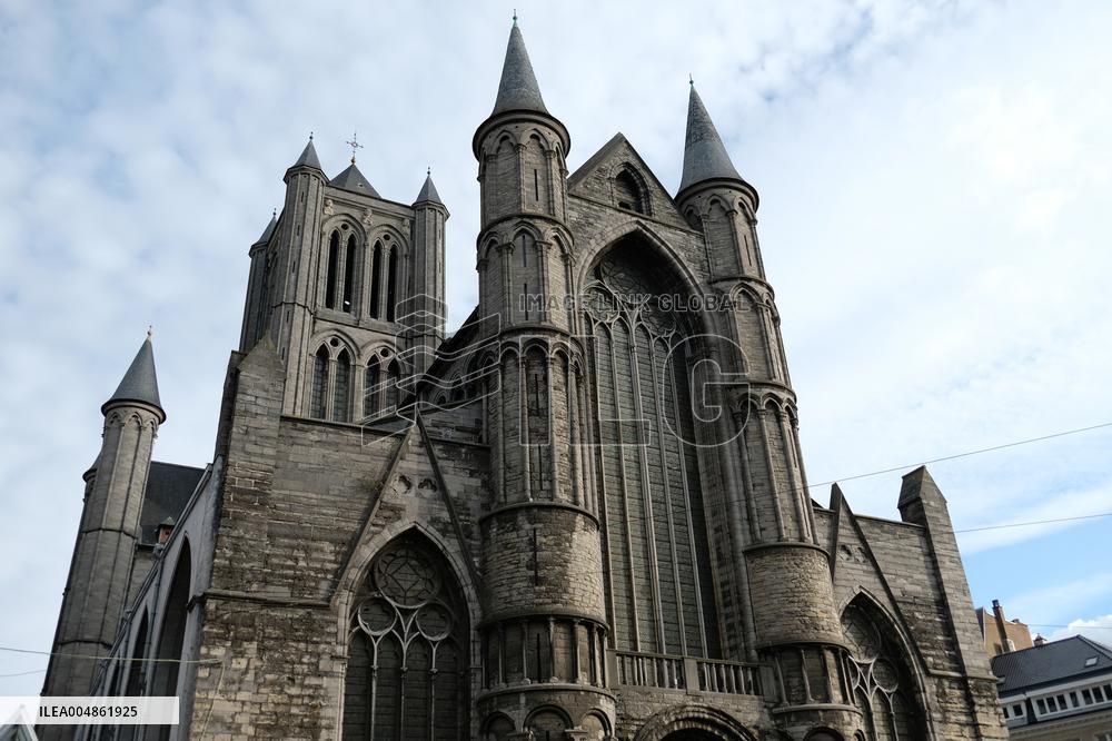 St Nicolas Church Illustrations - Ghent