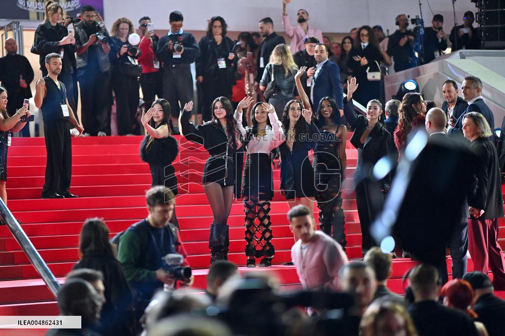 27th NRJ Music Awards Photocall Cannes..FC