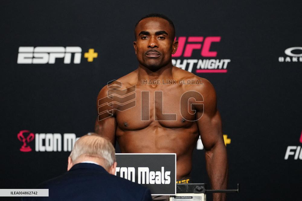 UFC Fight Night - Garcia vs Onama: Official Weigh-In