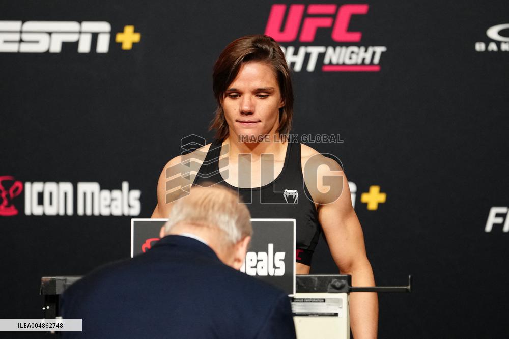 UFC Fight Night - Garcia vs Onama: Official Weigh-In