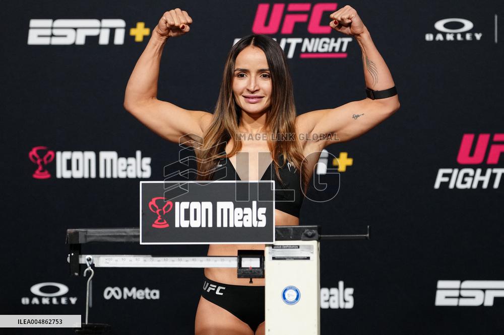 UFC Fight Night - Garcia vs Onama: Official Weigh-In