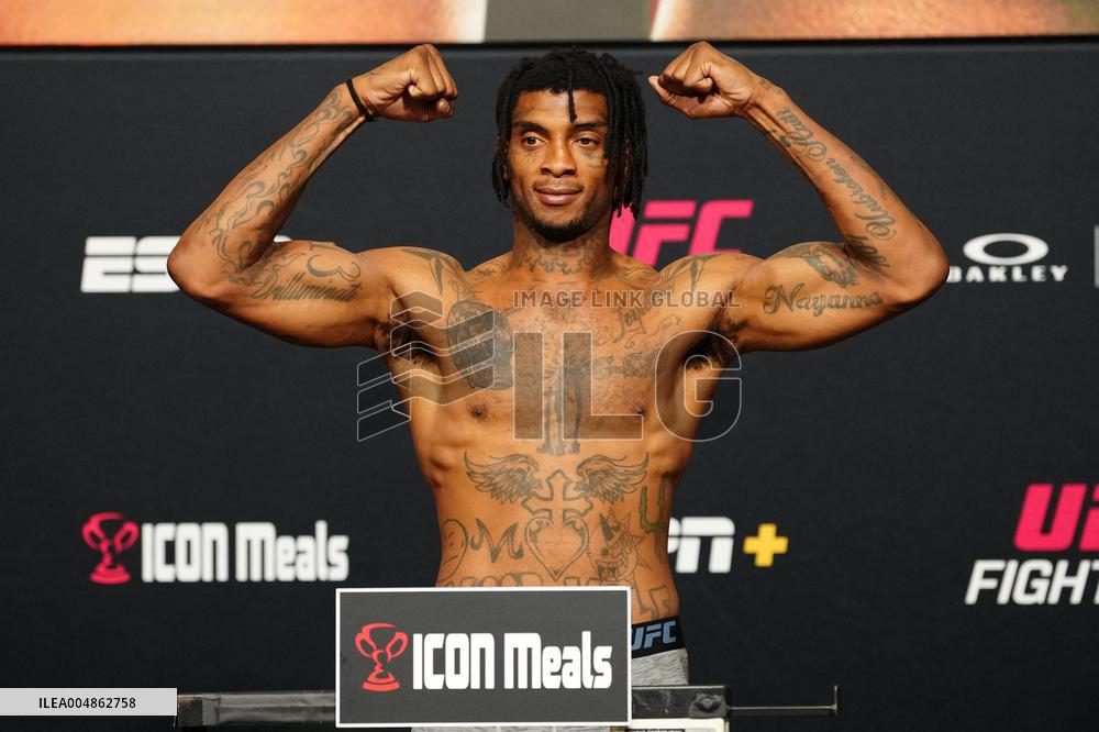 UFC Fight Night - Garcia vs Onama: Official Weigh-In