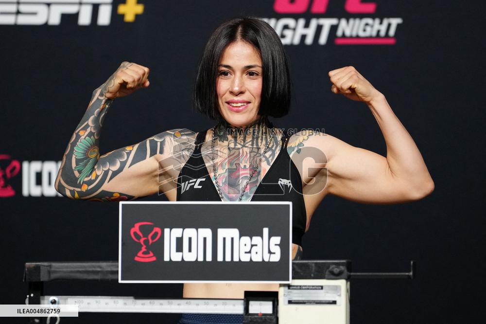 UFC Fight Night - Garcia vs Onama: Official Weigh-In