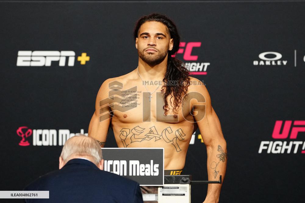 UFC Fight Night - Garcia vs Onama: Official Weigh-In