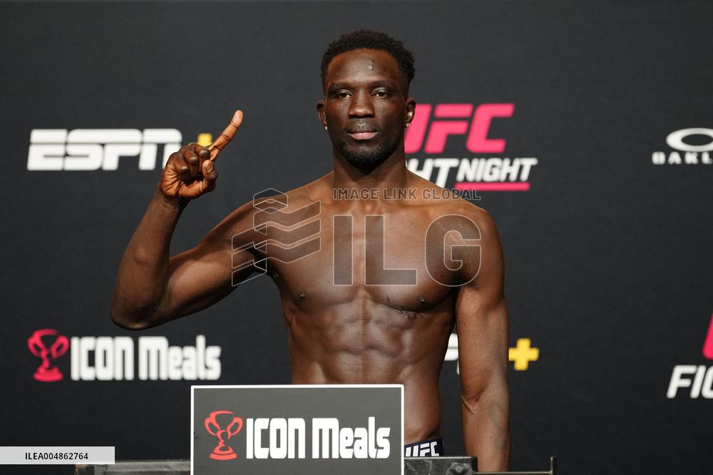 UFC Fight Night - Garcia vs Onama: Official Weigh-In