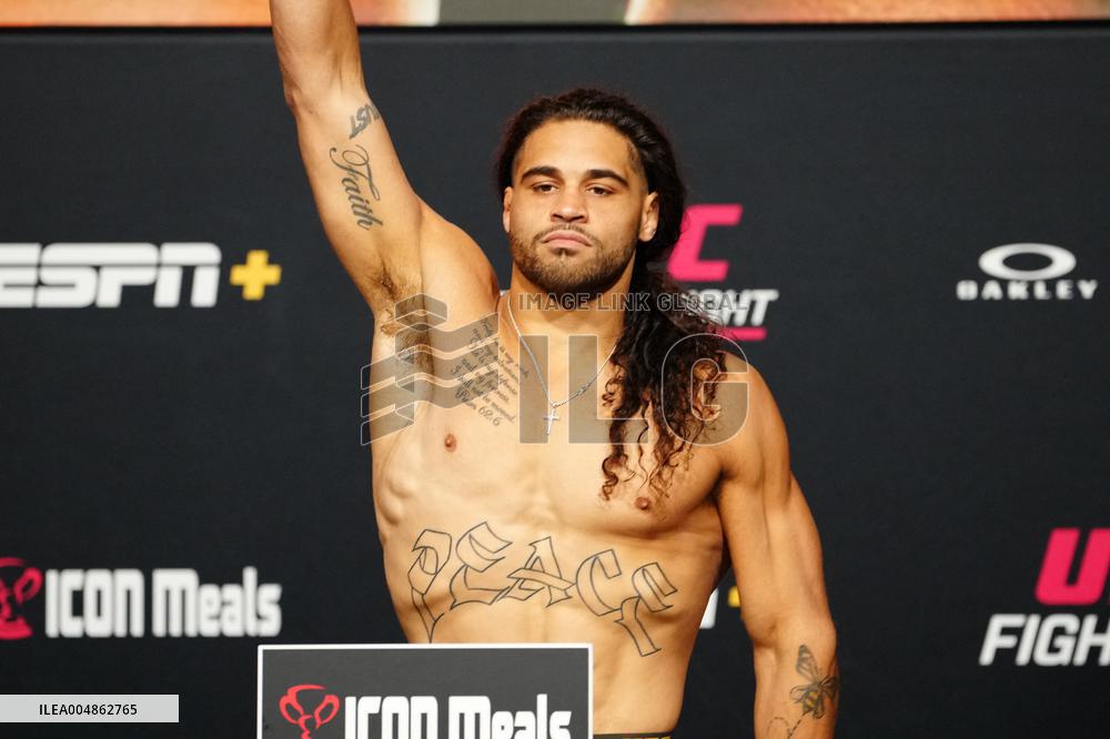 UFC Fight Night - Garcia vs Onama: Official Weigh-In