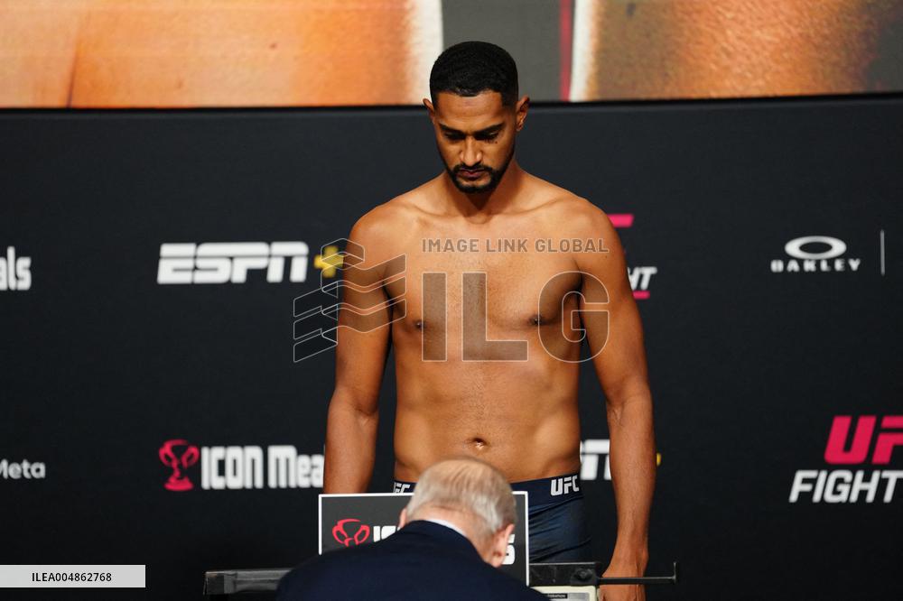 UFC Fight Night - Garcia vs Onama: Official Weigh-In