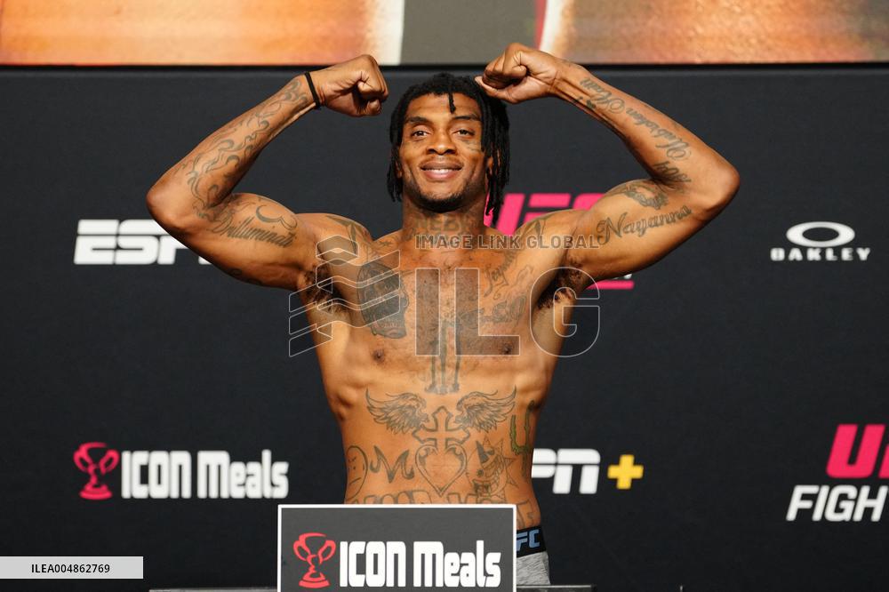 UFC Fight Night - Garcia vs Onama: Official Weigh-In