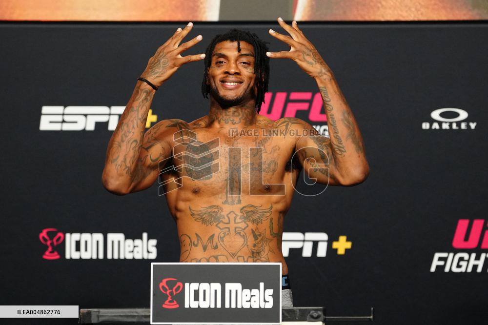 UFC Fight Night - Garcia vs Onama: Official Weigh-In