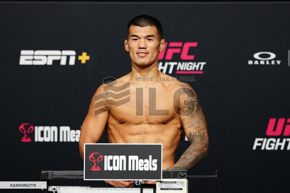 UFC Fight Night - Garcia vs Onama: Official Weigh-In