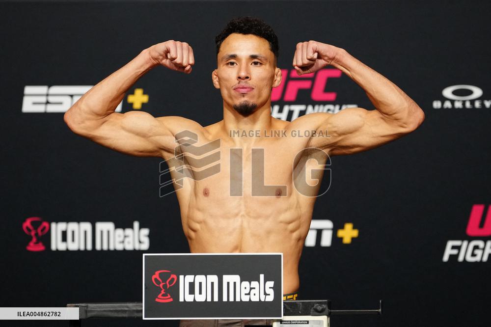 UFC Fight Night - Garcia vs Onama: Official Weigh-In