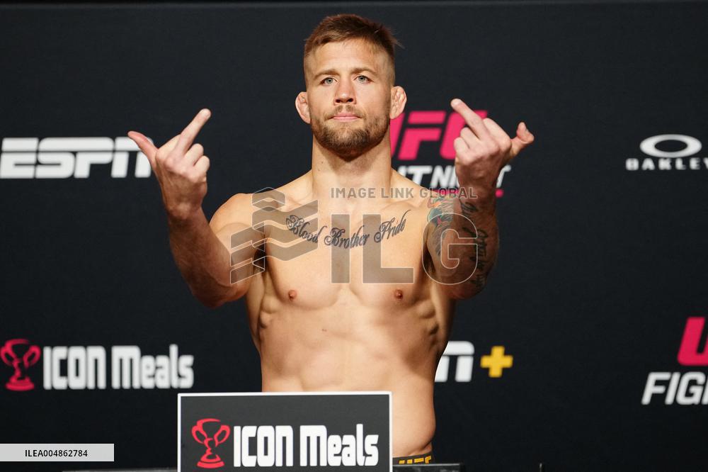 UFC Fight Night - Garcia vs Onama: Official Weigh-In