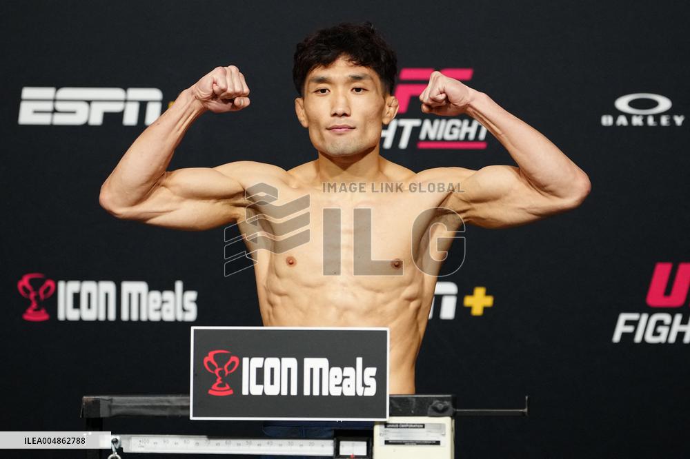 UFC Fight Night - Garcia vs Onama: Official Weigh-In