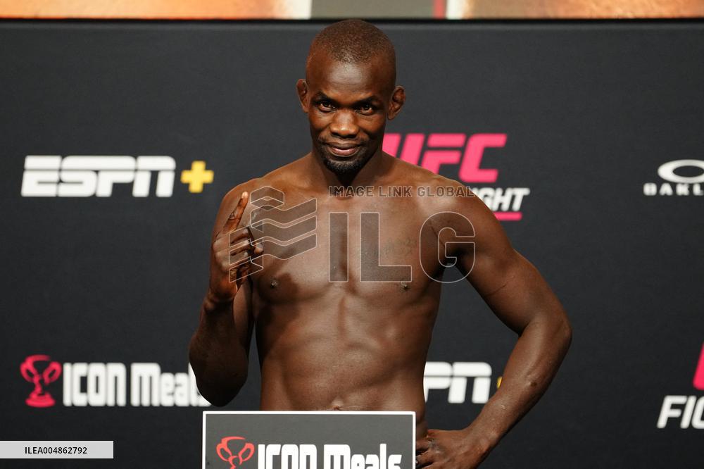 UFC Fight Night - Garcia vs Onama: Official Weigh-In