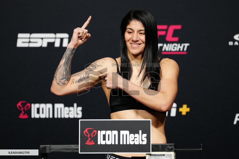 UFC Fight Night - Garcia vs Onama: Official Weigh-In