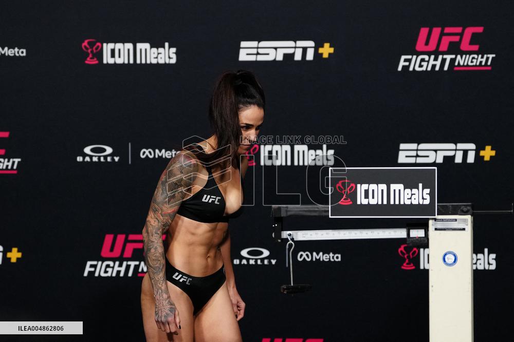 UFC Fight Night - Garcia vs Onama: Official Weigh-In