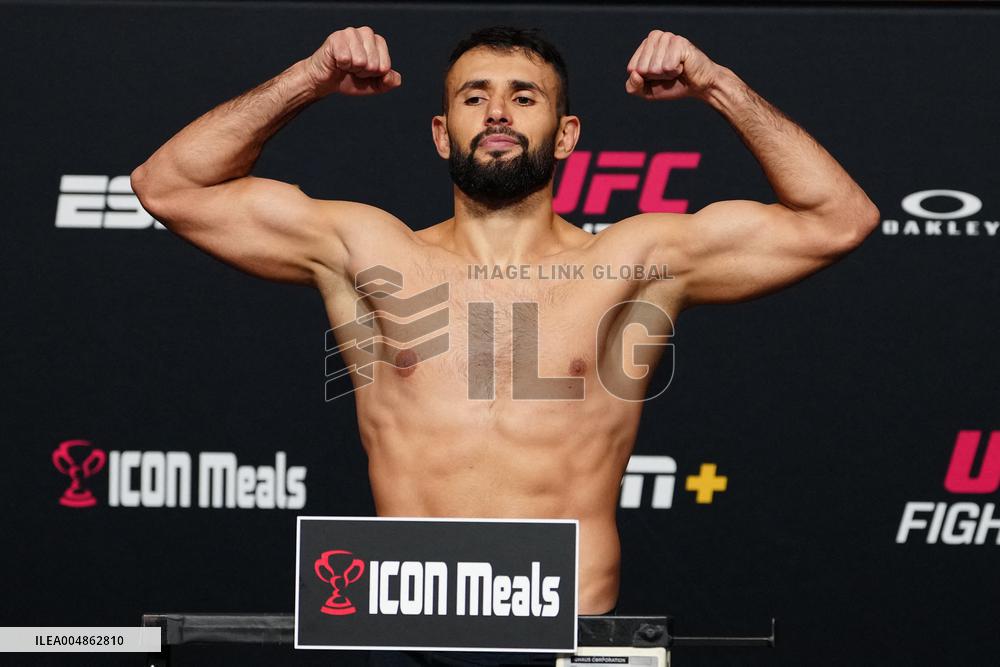 UFC Fight Night - Garcia vs Onama: Official Weigh-In