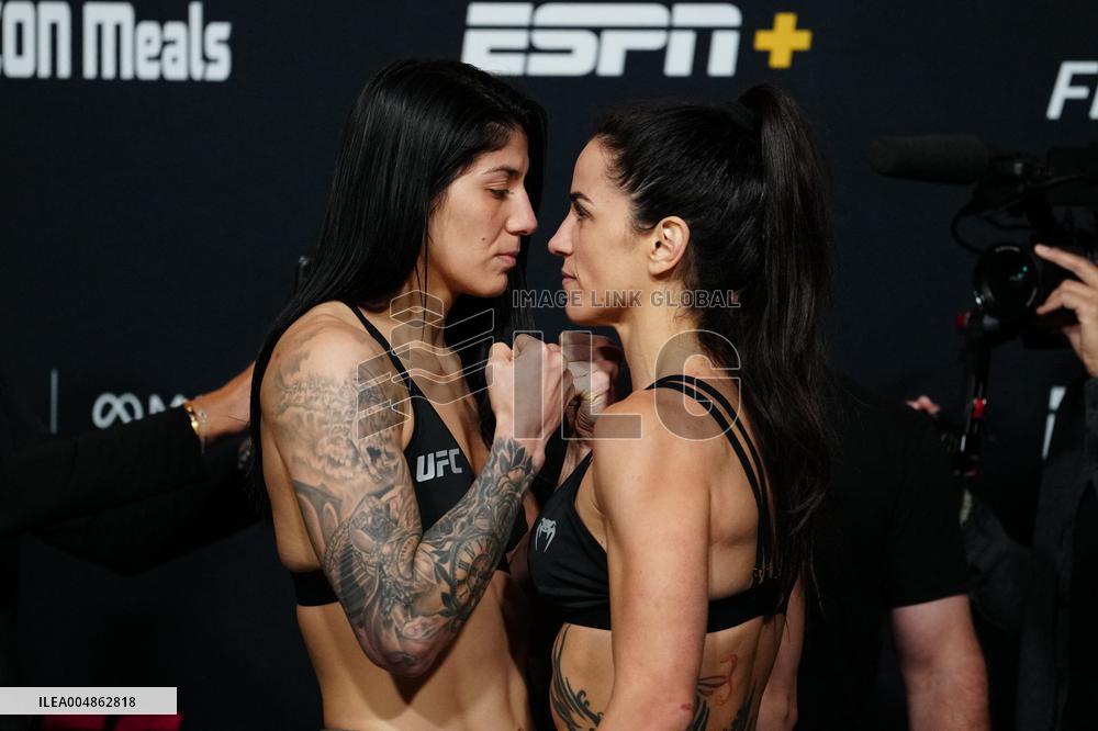 UFC Fight Night - Garcia vs Onama: Official Weigh-In