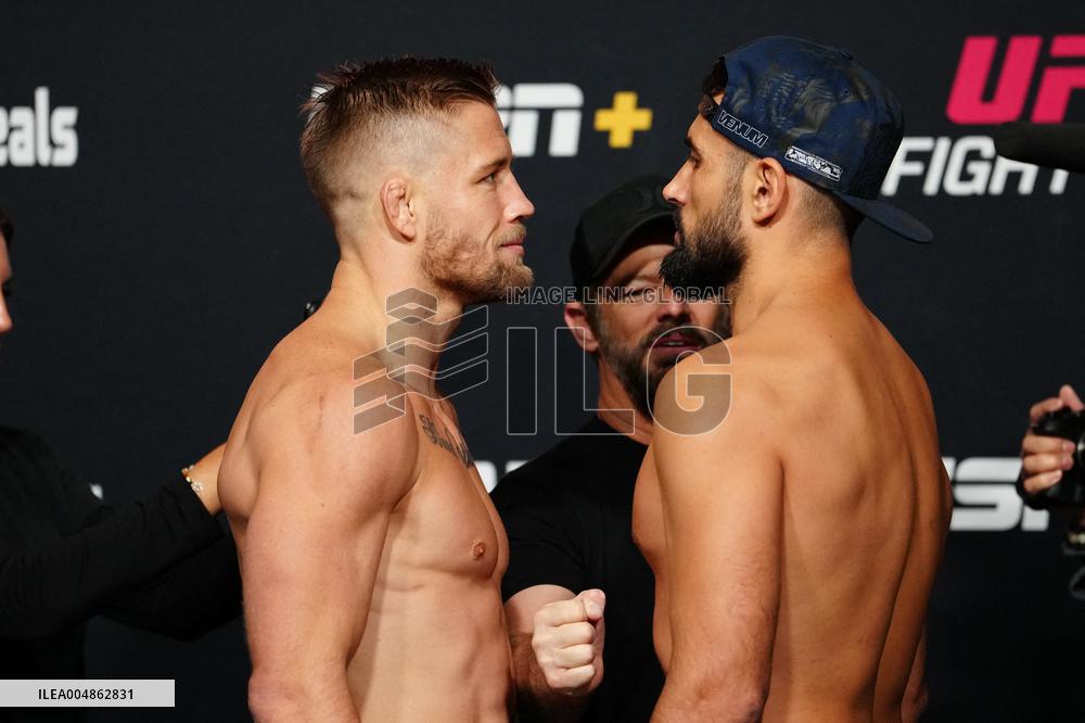 UFC Fight Night - Garcia vs Onama: Official Weigh-In