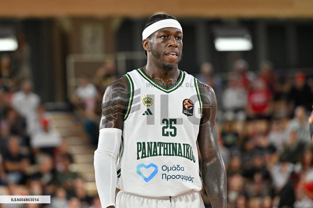 Euroleague Round 8 - AS Monaco v Panathinaikos