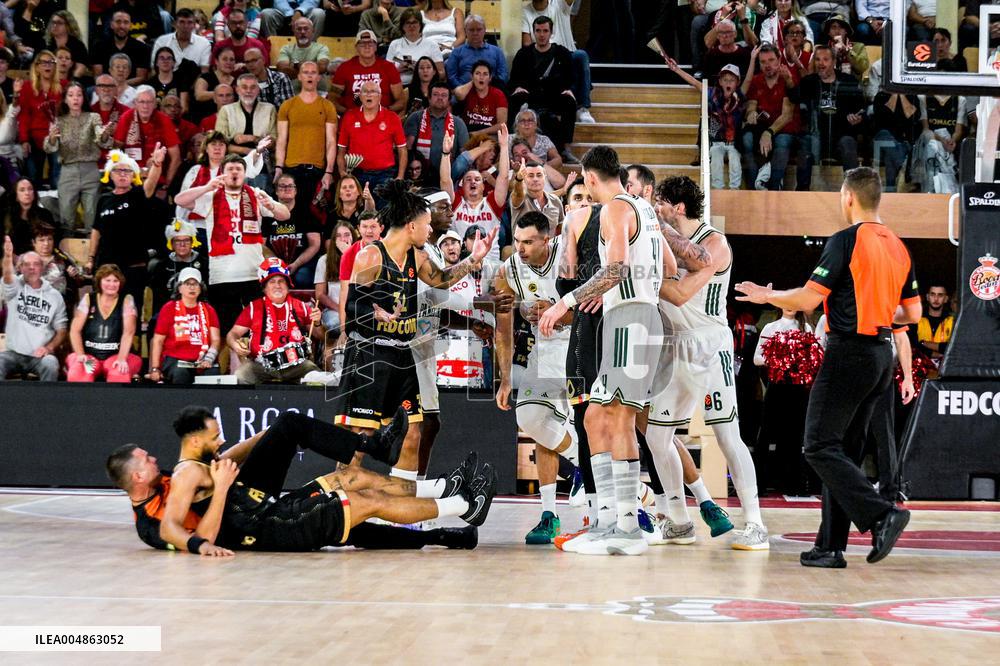 Euroleague Round 8 - AS Monaco v Panathinaikos