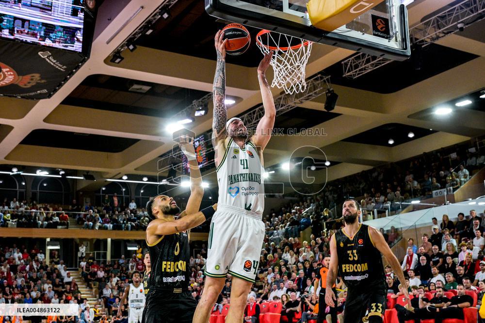 Euroleague Round 8 - AS Monaco v Panathinaikos