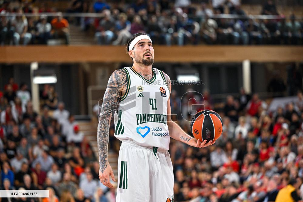 Euroleague Round 8 - AS Monaco v Panathinaikos