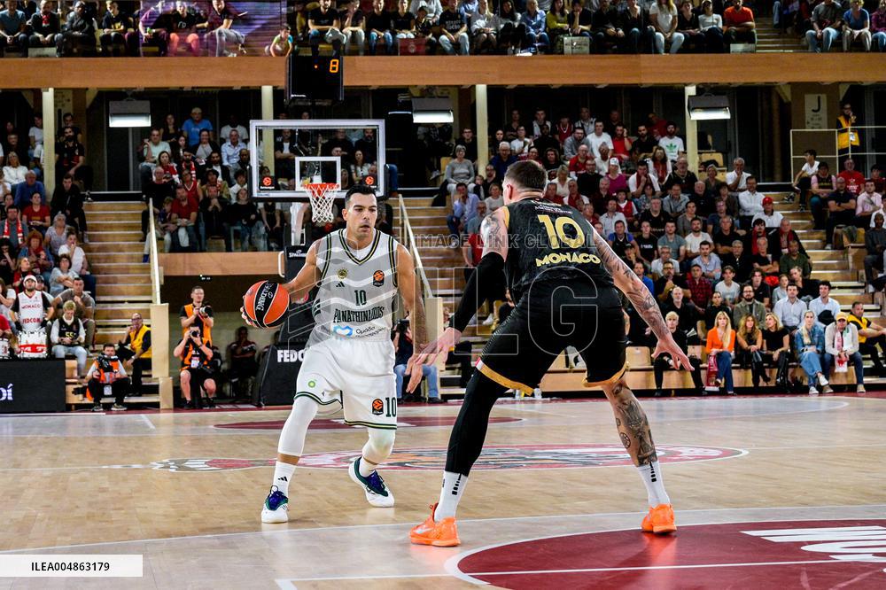 Euroleague Round 8 - AS Monaco v Panathinaikos