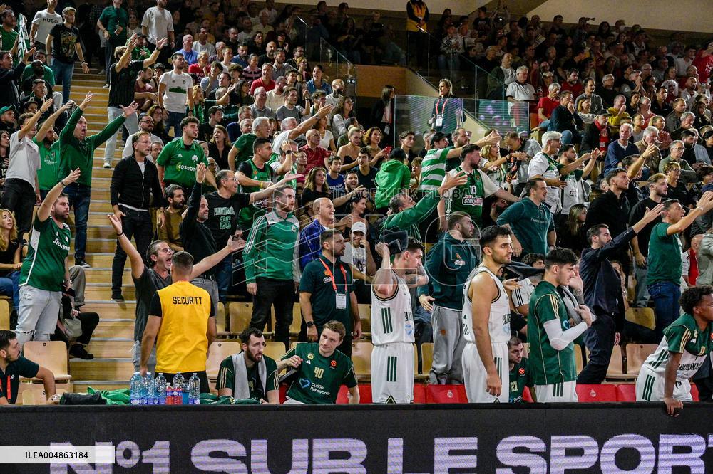 Euroleague Round 8 - AS Monaco v Panathinaikos