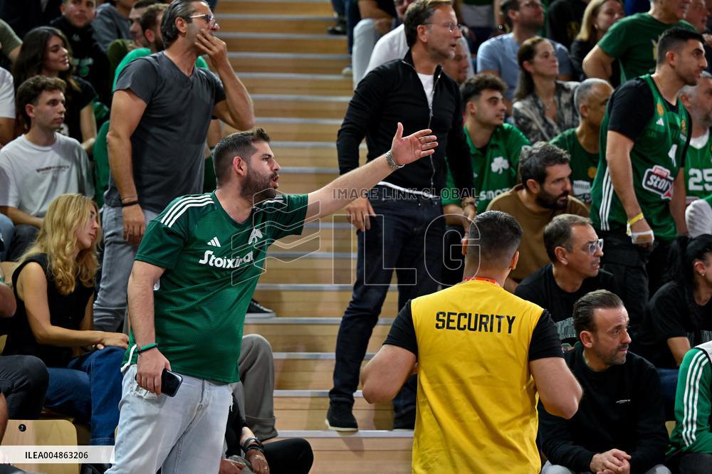 Euroleague Round 8 - AS Monaco v Panathinaikos