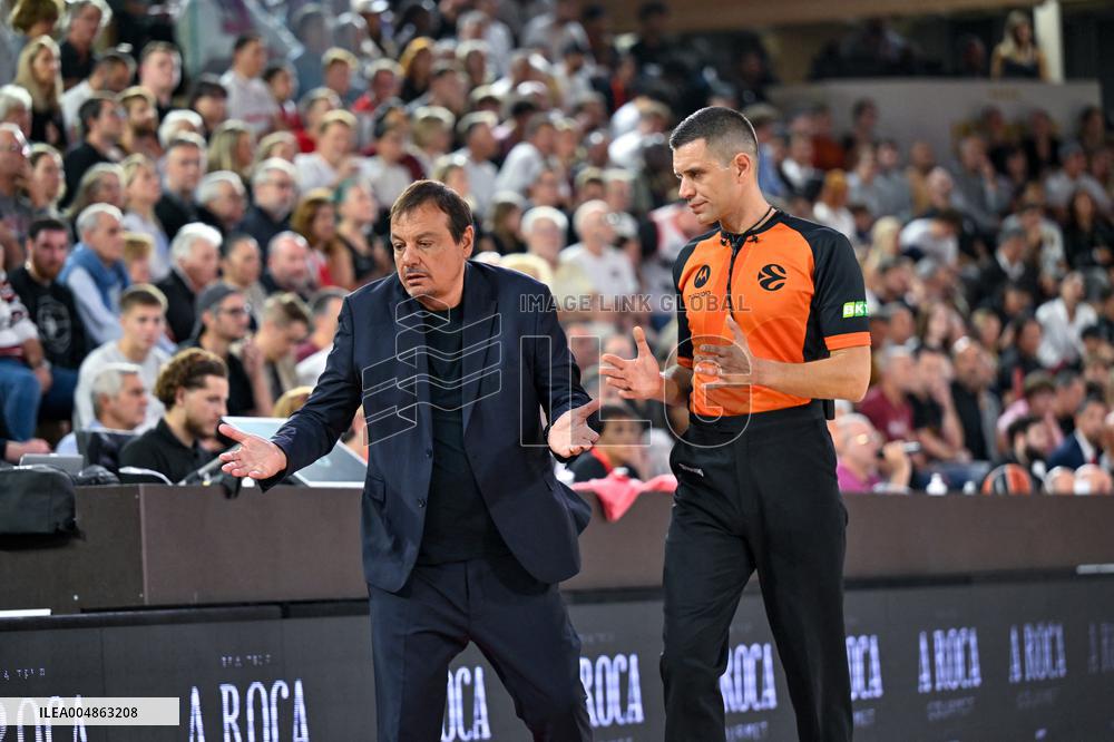 Euroleague Round 8 - AS Monaco v Panathinaikos