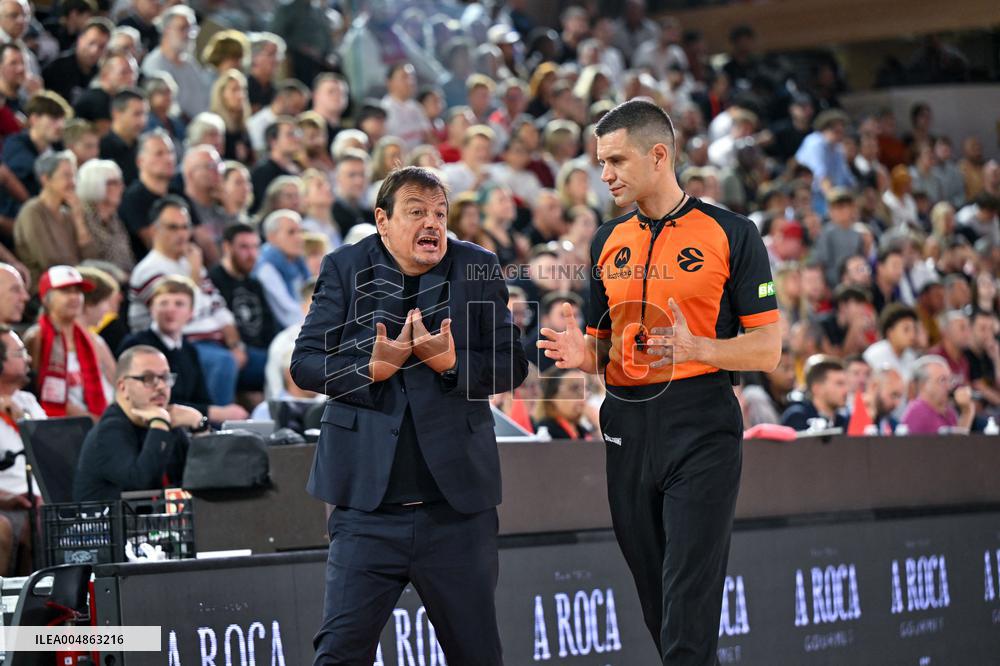 Euroleague Round 8 - AS Monaco v Panathinaikos