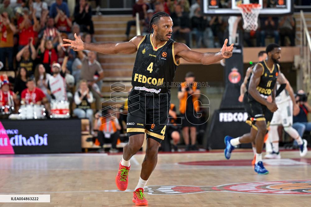 Euroleague Round 8 - AS Monaco v Panathinaikos