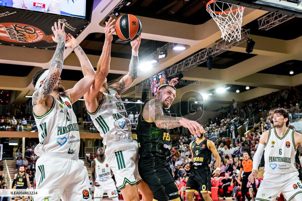 Euroleague Round 8 - AS Monaco v Panathinaikos