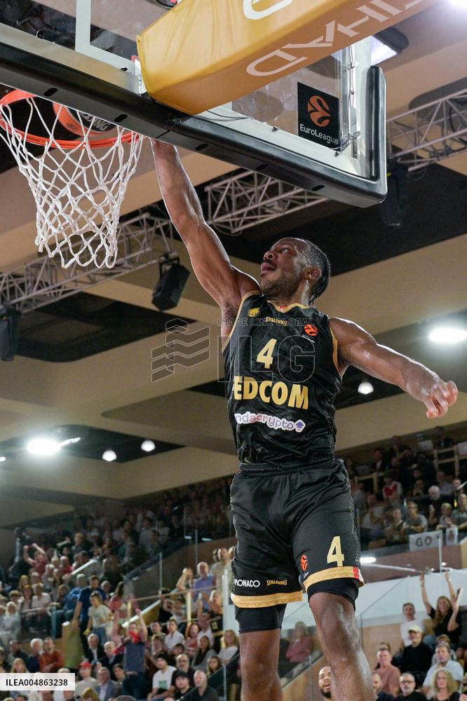 Euroleague Round 8 - AS Monaco v Panathinaikos