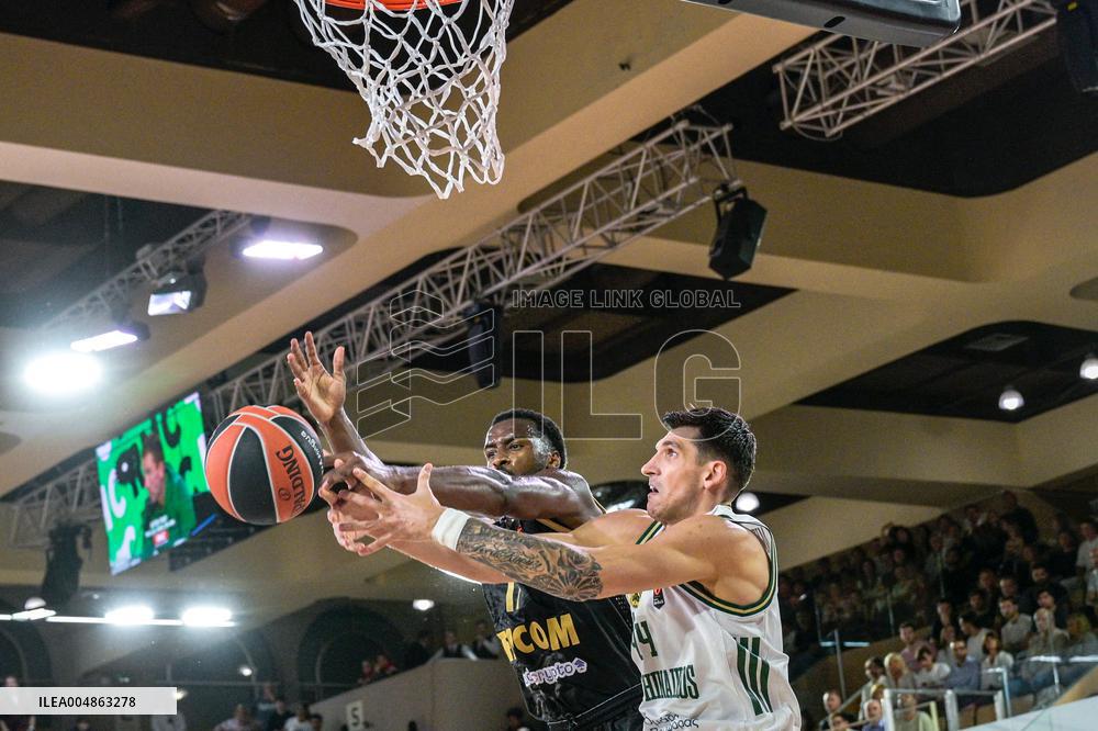 Euroleague Round 8 - AS Monaco v Panathinaikos