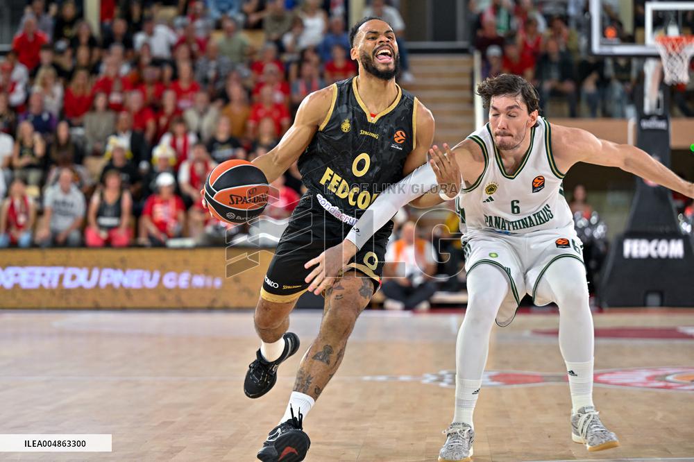 Euroleague Round 8 - AS Monaco v Panathinaikos
