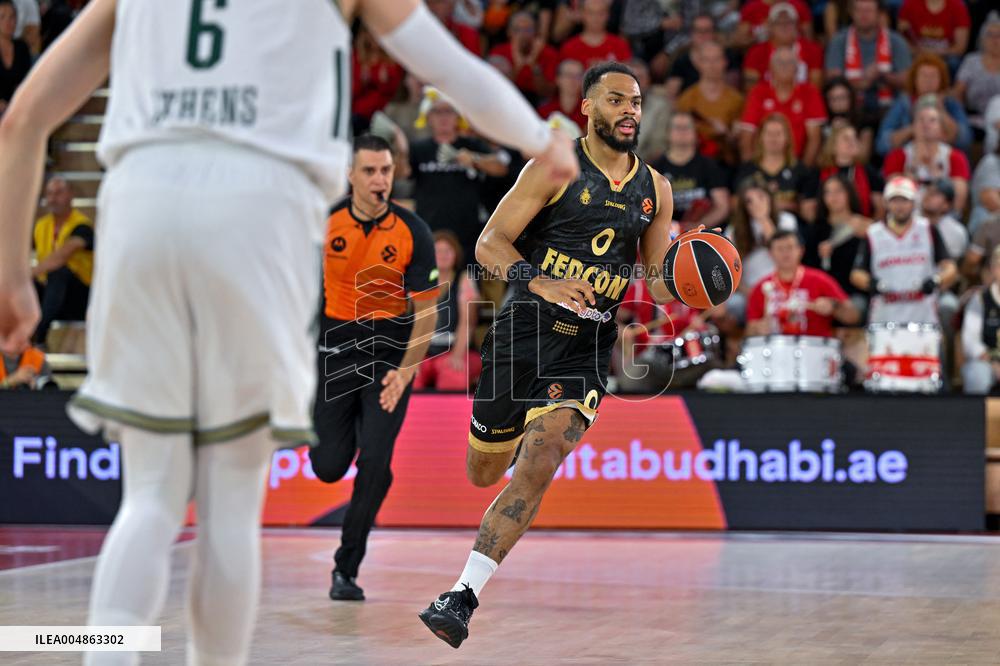 Euroleague Round 8 - AS Monaco v Panathinaikos