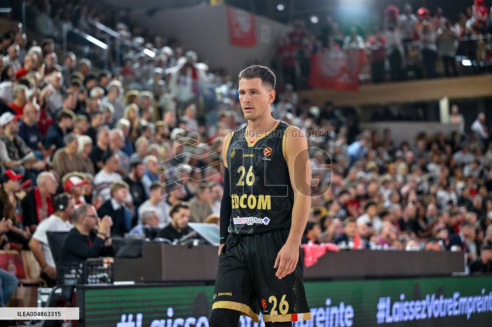 Euroleague Round 8 - AS Monaco v Panathinaikos